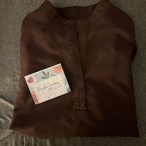 espresso rafaela scrub top